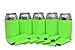 QualityPerfection 12, Lime Green Blank Can Coolers Sleeves Beer,Soft Drink - Can Insulators,Coolie Economy Bulk Collapsible Insulator,Perfect for BBQ,Weddings,Parties(12, Lime Green)