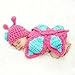 Towallmark Creative Lovely Knit Crochet Minnie Clothes Photo Prop Outfits For Baby (Lovely butterfly) by BuyHere