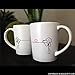 BoldLoft Say I Love You Too Couples Coffee Mugs-Love Gifts for Him, Boyfriend, Husband, Mug Gift Set for Birthday, Anniversary, Valentine, Wedding, Bridal Shower, His and Her Romantic Home Decor