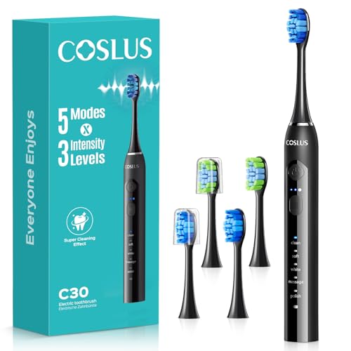 C30 Spazzolino elettrico per adulti, pulizia profonda efficace e delicata