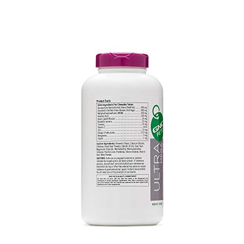 GNC Pets Ultra Mega Hip & Joint Health Chewable Tablets Dog Supplement