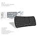 iRainy a38 Mini Wireless Bluetooth Keyboard Handheld with Touch Pad Ultra Sensitive Multi-Touch Support iMac, Android, Windows