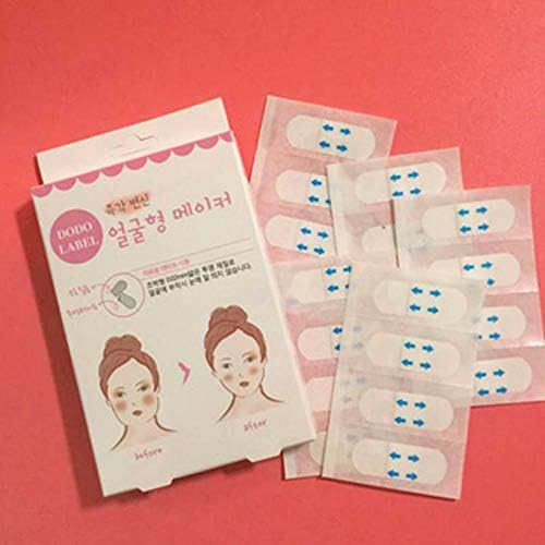 Lift Face Sticker 40pcs Waterproof Tighten Invisible Adhesive Tape Instant Chin Lifting V Shape Makeup Breathable(1)