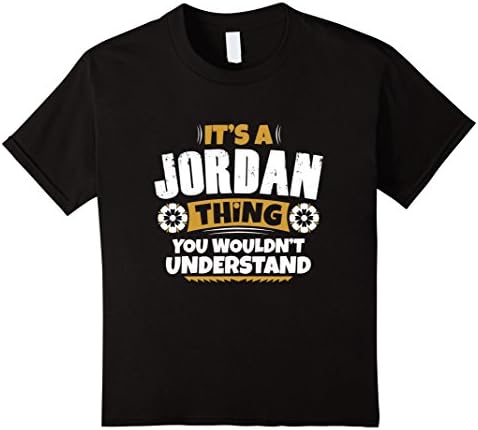 Kids its a Jordan thing you wouldnt understand Jordan TShirt 8 Black