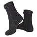 IREENUO Diving Socks 3mm Neoprene Beach Water Socks Youth for Men Women Boys Girls Kids Water Sports Paddle Boarding Kiteboarding Wakeboarding Kayaking (Black, XS)