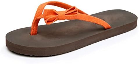 HYL World Women's Beach Slippers Flip Flops With Bowknot