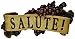 Design Toscano AH231116-Parent Salute Wall Sculpture,Full Color, 12.60