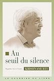 Au seuil du silence : Conférences de Paris,1968, Conférences de Saanen, 1968, Huit conversations 1 by 