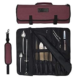 Asaya Chef Knife Roll Bag - 20 Total Pockets for