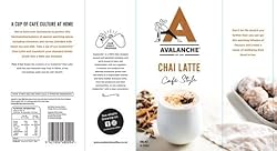 Avalanche Cafe Style Sweet Coffee Box, 10 Sticks