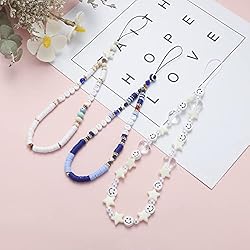Taouzi Valentine Beaded Phone Lanyard Wrist Strap