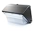 HyperSelect 80W LED Wallpack Light, Hyperikon, HPS/HID Replacement, 5000K (Crystal White Glow), 6500 lumen, UL Listed