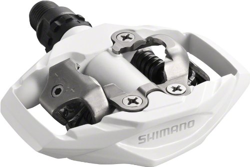 SHIMANO M530 SPD Pedals; White