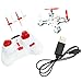 Tenergy Hubsan Q4 H111 Nano Mini 4-Channel RC Quadcopter with 2.4Ghz Radio System - White