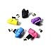 Generic Mini 2.4GHz USB Wireless Finger Rings Optical Mouse 1200Dpi For PC Laptop Desktop Black