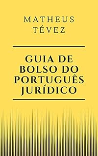 Livro GUIA DE BOLSO DO PORTUGUÊS JURÍDICO