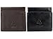 Visconti Mens Genuine Quality Small Italian Style Leather Coin Purse Pouch/Change Wallet or Key Holder (Brown)