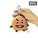SWEMNED BT21 SHOOKY Character Soft Plush Stuffed Animal Keychain Key Ring Bag Charm, 10 cm, Brown
