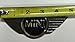 x1 New Mini Cooper Front & Rear Emblem Hood / Trunk Badge Replaces OEM Decal 51147026186 / 51140660106 / 51-14-0-660-106