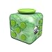 LEDeng Fidget Toys Cube for Fidgeters! Relieve Stress, Anxiety, and Boredom all at your finger tips (emerald-green)