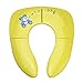 Iserlohn Portable Travel Potty seat with Carry Bag, Lightweight Folding Potty Training Seat Covers for Baby, Kids and Toddlers, Yellow