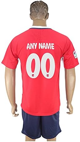 Custom Soccer Jerseys Any Player Names and Numbers (Atletico_Madrids)