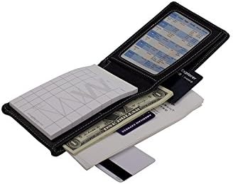Waiter Walle Jr. Deluxe | Waitstaff Server Book | Fits Waiters &amp; Waitresses Apron | Premium Server Pad Included | Stitched Durable Construction | Pocket Sized Server Organization | Case of 25