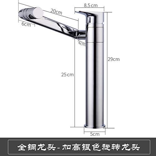 All-Kupfer-Universal-Warm-und Kaltwasserhahn Waschbecken Waschbecken