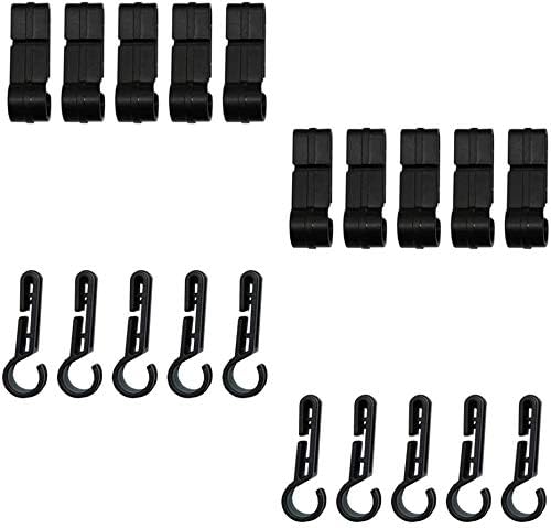 Haelsty ヘルメットホルダー ヘルメット ヘッドライト 固定 ライト クリップ 汎用 ワンタッチタイプ バンドを外さなくてもok 幅を広げる 厚さを増す 安定性を高める 個入り