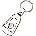 Buick Logo Chrome Metal Tear Drop Auto Key Chain, Official Licensed