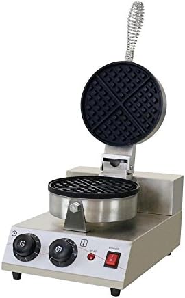 Hansel Hospitality Stainless Steel Commercial Round Belgian Waffle Maker