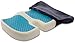 TravelMate Gel-Enhanced Memory Foam Seat Cushion - Perfect for Office Chair & Car Seat Cushion - Helps Relief from Tailbone Pain - Reduce Pressure on Coccyx & Hip - Non-Slip Washable Cover primary