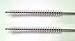 2 Qty Drink Straw Cleaning Brush - Bristle Cleaner for Stainless Steel Drinking Straws