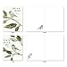 The Best Card Company - 20 Blank Notes with Envelopes - All Occasion Animal Assortment (10 Designs, 2 Each) - Scripture Birds AM7108OCB-B2x10-NB