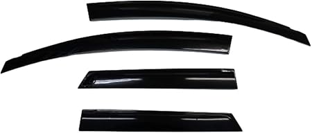 Amazon Breed 説明書付 トヨタ ラクティス Ractis 1 系 125 系 ドア バイザー サイド バイザー 取付金具付 サイドバイザー 車 バイク