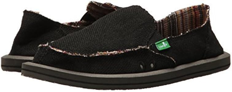 womens sanuk donna hemp slip on casual shoe