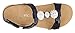 Vionic Women's Rest Farra Backstrap Sandal - Ladies Adjustable Sandals with Concealed Orthotic Support Navy Patent 8 Medium US