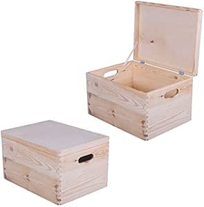 Caja de madera caja de almacenaje de madera con diseño de ...