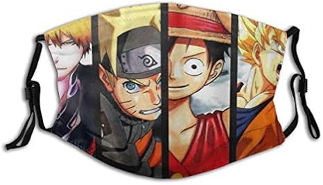 Amazon Com 137 Hasenciv Face Cover One Piece Naruto Balaclava Unisex Reusable Windproof Anti Dust Mouth Bandanas Outdoor Camping Motorcycle Running Neck Gaiter With 2 Filters For Teen Men Women Home Kitchen