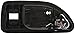 Dorman 77715 Front Driver Side Interior Door Handle Compatible with Select Honda Models, Black