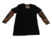 Wild Rose Boys Black Tattoo Sleeve Shirt, Ikandy Flames Brass Knuckles Eagle 10/12