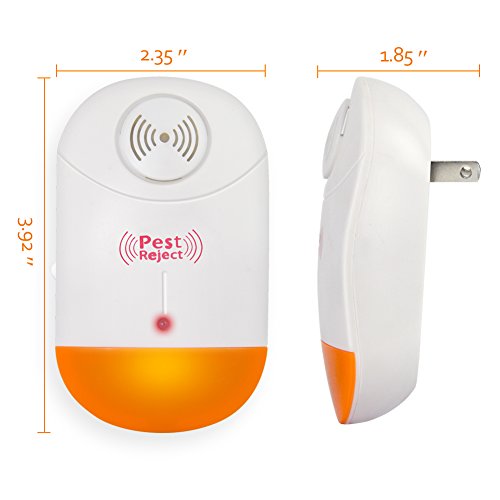 VENSMILE Ultrasonic Pest Repeller 6 Pack Electronic Plug in Pest