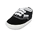 RVROVIC Baby Boys Girls Shoes Canvas Toddler Sneakers Anti-Slip Infant First Walkers 12Color (13cm (12-18months), Black)