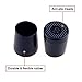 5-Pack High Heel Protector & Heel Repair Caps to Instantly Repair Shoe & Reduce Noise (Black,XS)