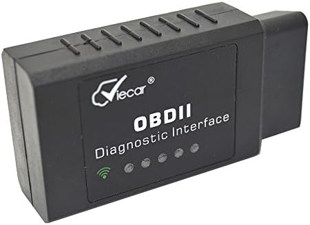 WiFi OBD2 OBDII EOBD Car Diagnostic Scanner Adapter Wireless Code Reader Check Engine Light on Android Windows IOS Smartphone Laptop iPhone iPad Torque Pro for OBD 2 Protocol Vehicle since 1996