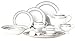 Lorenzo Sirena 57-Piece Dinnerware Set, Service for 8