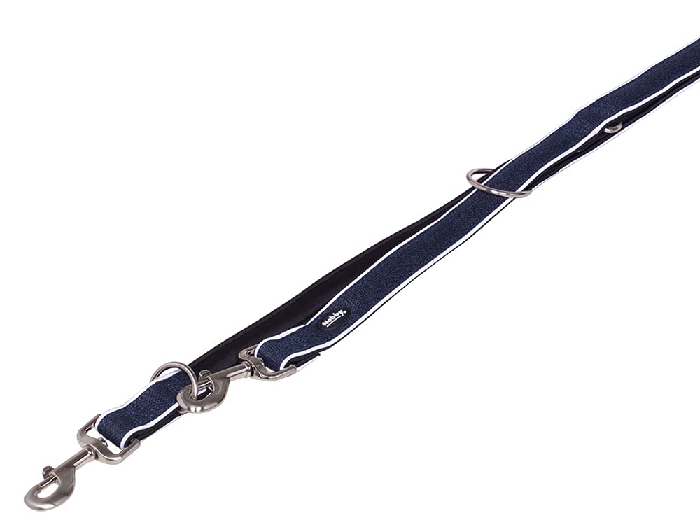 Nobby Cayo Dog Lead Length 200 cm Width 20 mm / 25 mm Navy