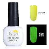 Ukiyo Night Glow Gel Nail Polish Effect UV LED Soak Off UV LED 8ml/0.27fl.oz Dramatic Manicure Decor Kit Nail Art 6702