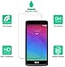 Dmax Armor for LG Leon LTE Glass Screen Protector, [Tempered Glass] 0.3mm 9H Hardness, Anti-Scratch, Anti-Fingerprint, Bubble Free, Ultra-Clear