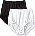 Vassarette Women's Undershapers 2-Pack Light Control Brief 40201